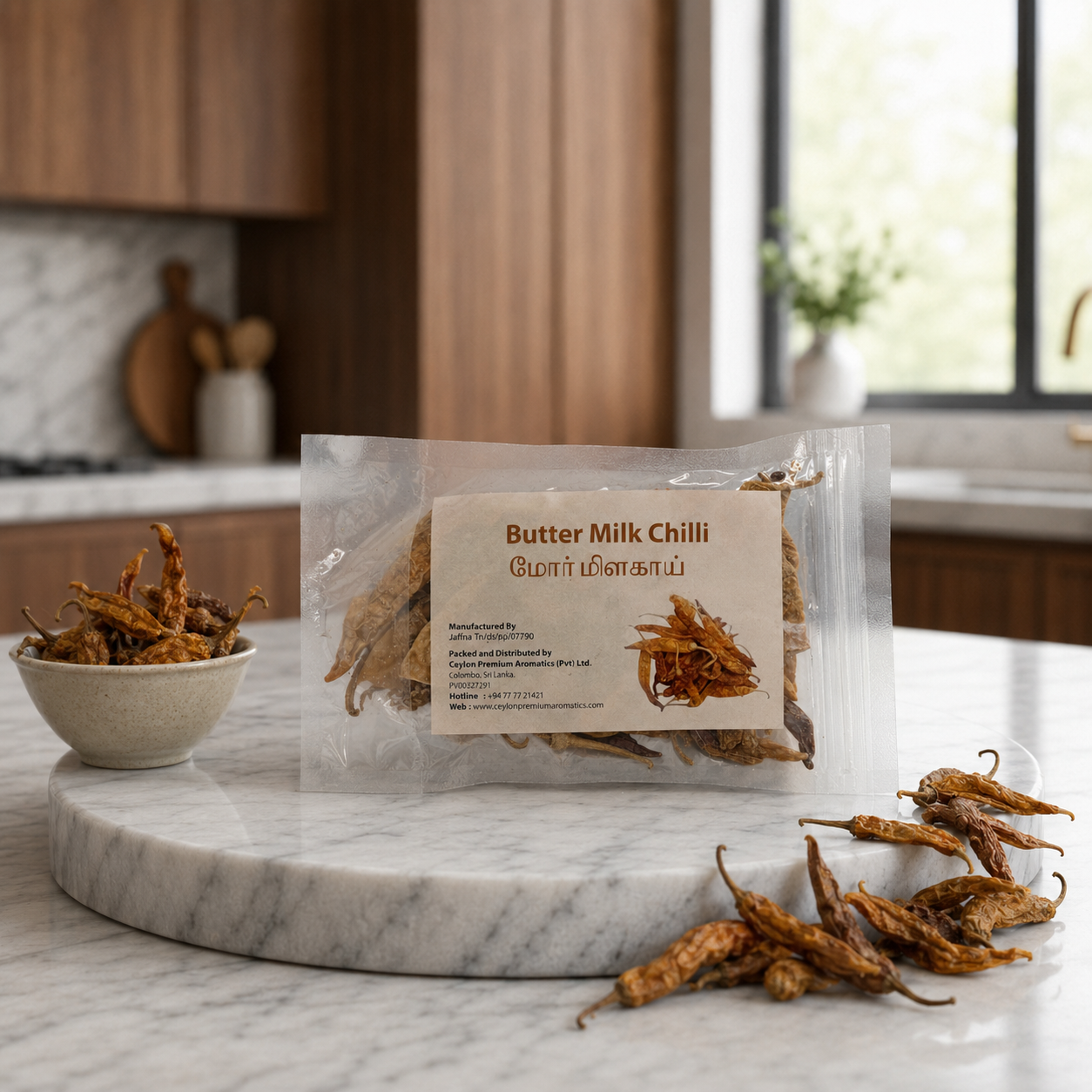 Jaffna Butter Chilli (Mor Milaha) — Authentic