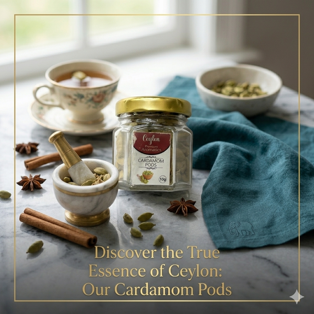 Ceylon Cardamom Sorted Premium