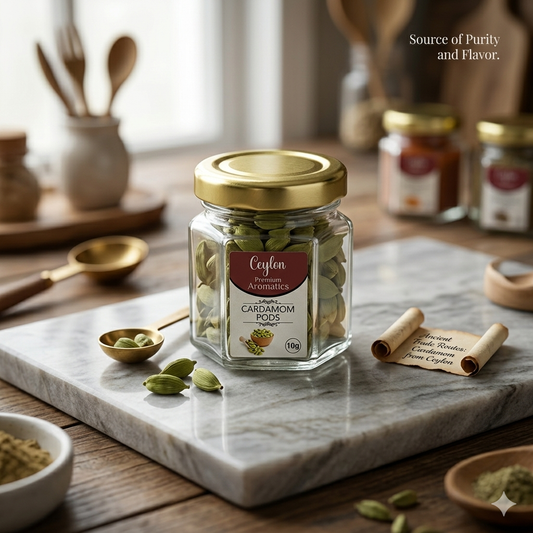 Ceylon Cardamom Sorted Premium