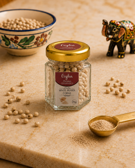 Ceylon White Pepper Washed & Sorted