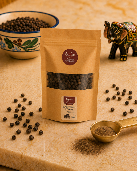 Ceylon Black Pepper Washed & Sorted