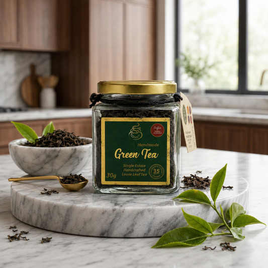 Ceylon Green Tea Handmade