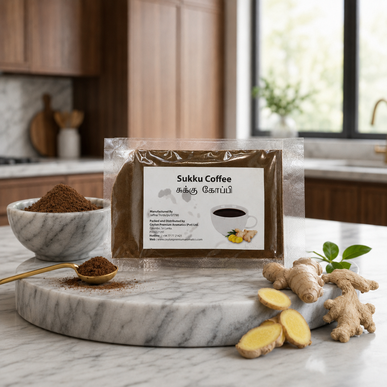 Jaffna Sukku Coffee — Dry Ginger Coffee